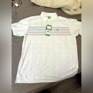 Callaway golf polo shirt size XL NWT!